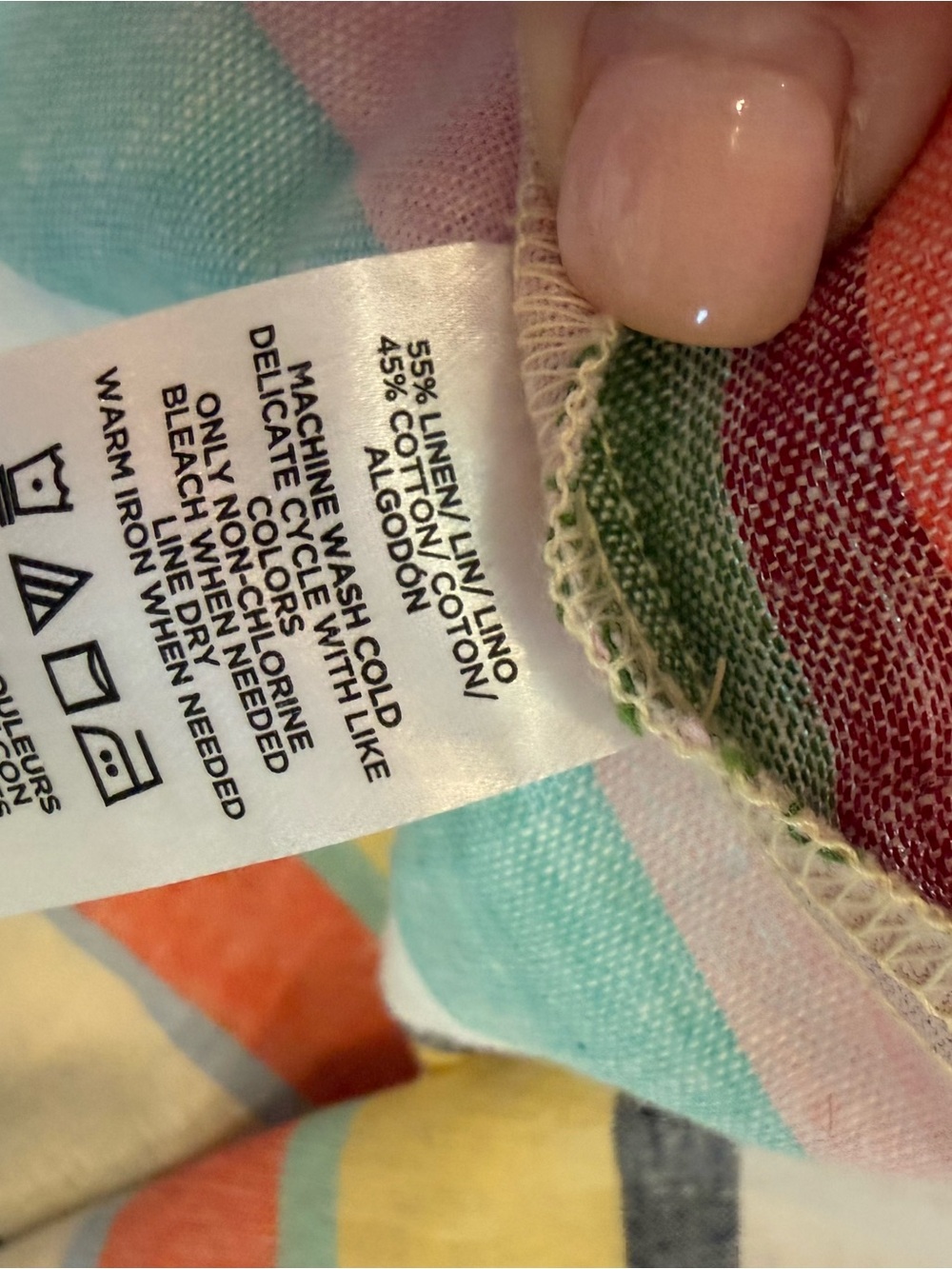 LOFT Multicolor Striped Maxi Dress - Picture 6 of 6